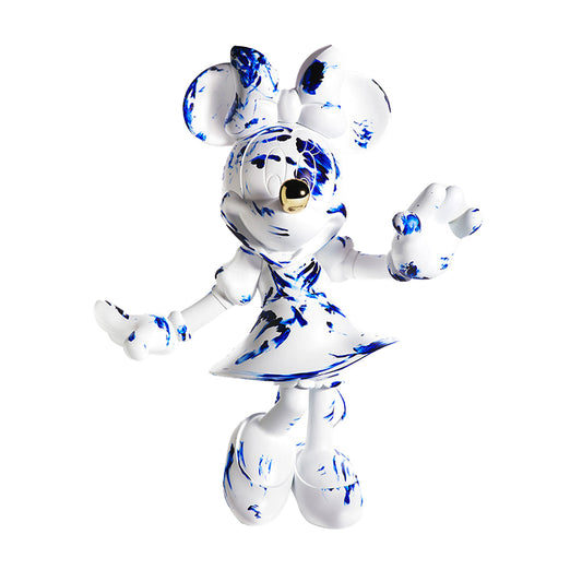 Minnie Mouse Figure White & Blue Limited Edition - 24.4"