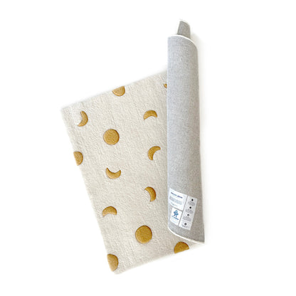 Moon Rug - Cream & Gold
