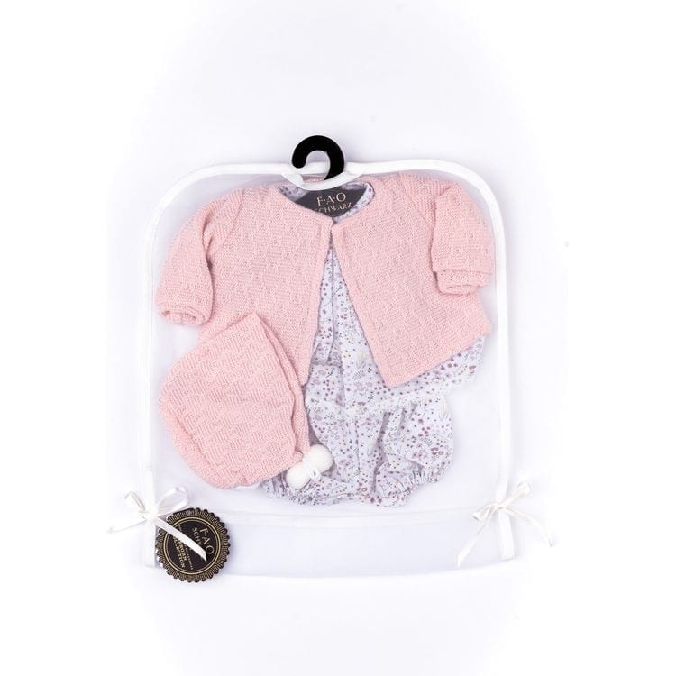 My FAO Doll Outfit - Pink Cardigan
