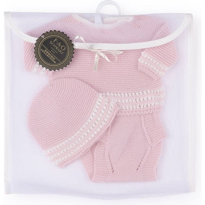 My FAO Doll Outfit - Pink Knit Sweater