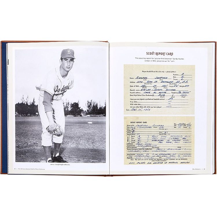 National Baseball Hall of Fame Book Leather Edition