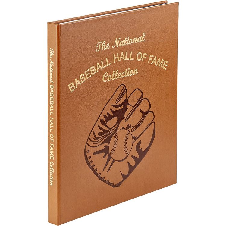 National Baseball Hall of Fame Book Leather Edition