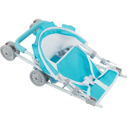 Olivia's Little World Baby Doll 3 Piece Nursery Set - Blue