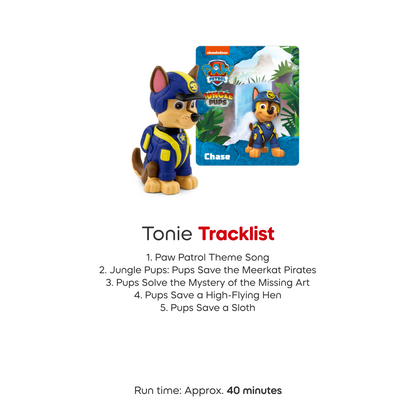 PAW Patrol Jungle Pups: Chase Tonie