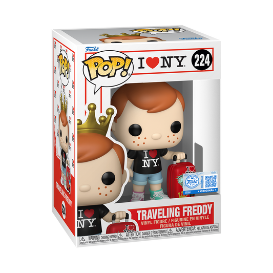 POP! Traveling Freddy! - I Heart NY (Exclusive)
