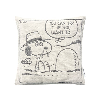 Peanuts Cushion Cover - Rock
