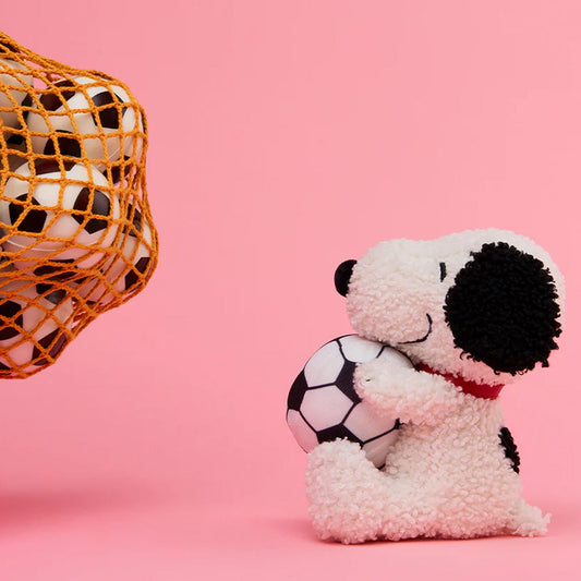 Peanuts Snoopy Soccer Plush -  6"