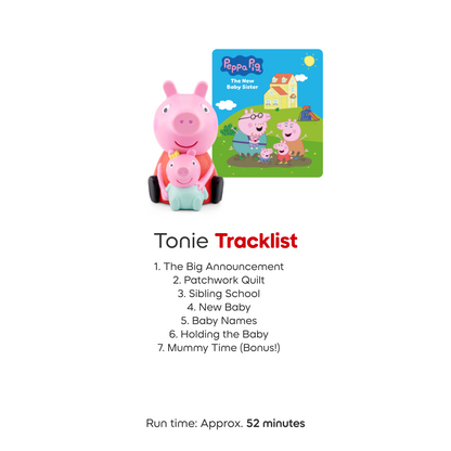 Peppa Pig: The New Baby Sister Tonie