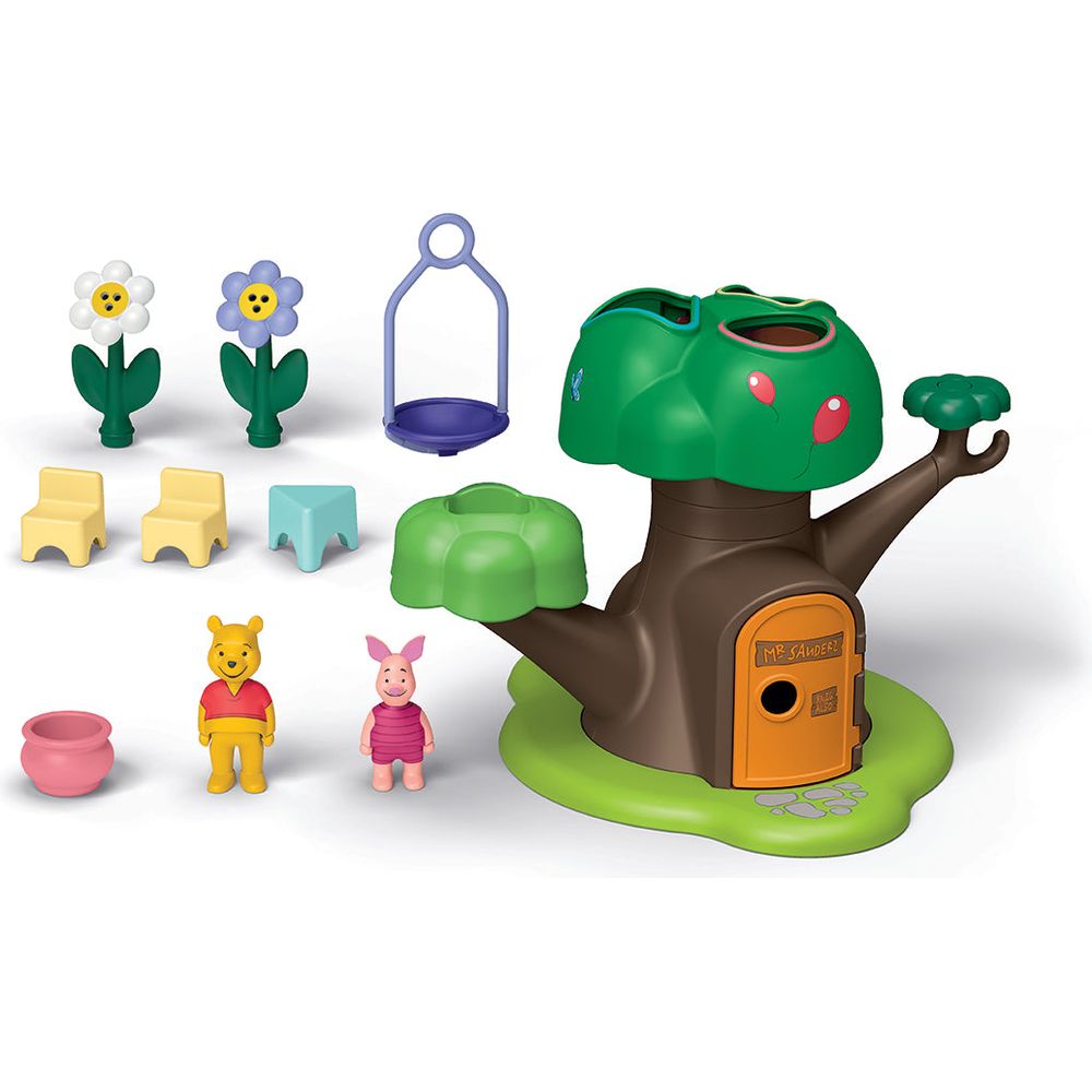 Playmobil Junior & Disney: Winnie the Pooh's & Piglet's Tree House Playset