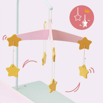 Polka Dots Princess Baby Doll Changing Station