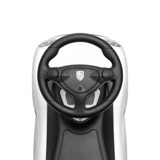 Porsche 911 Carrera GT Foot-to-Floor Ride-On - White