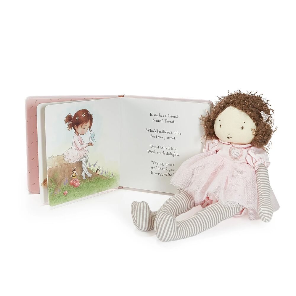 Pretty Girl Elsie Plush & Book Bundle