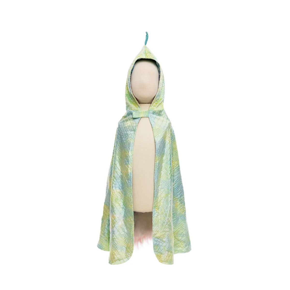 Rainbow Reversible Unicorn Dragon Cape - Size 5-6 Years