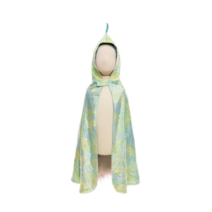 Rainbow Reversible Unicorn Dragon Cape - Size 5-6 Years