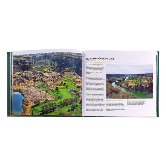 Remarkable Golf Courses Book Leather Edition