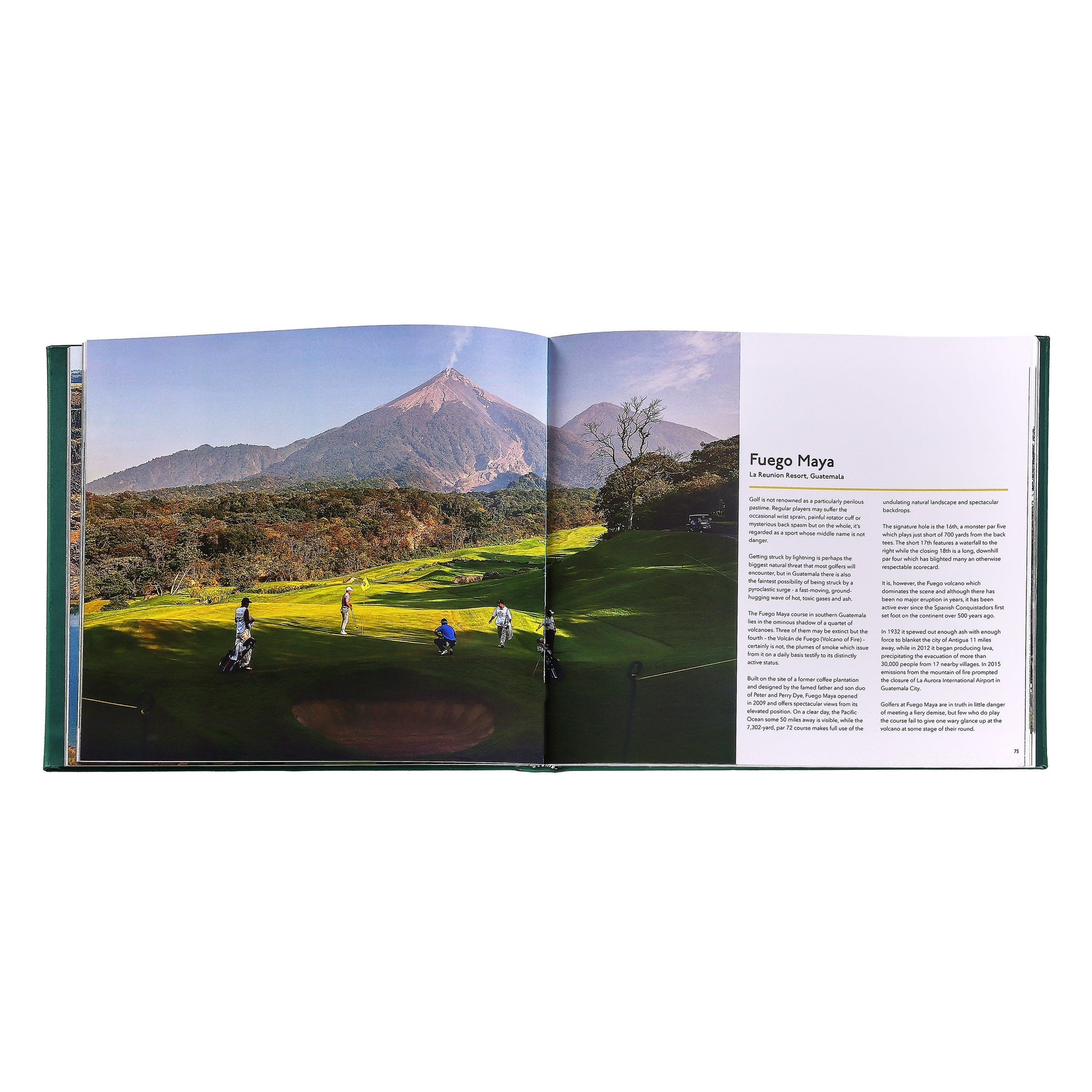 Remarkable Golf Courses Book Leather Edition
