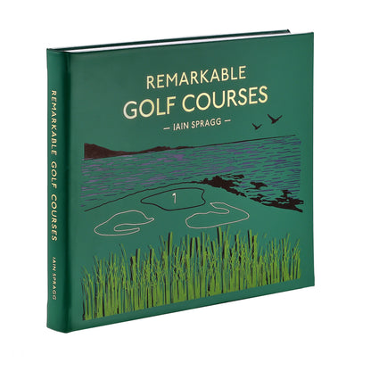 Remarkable Golf Courses Book Leather Edition
