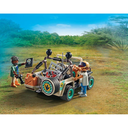 Research Camp with Dinosaurs Playset