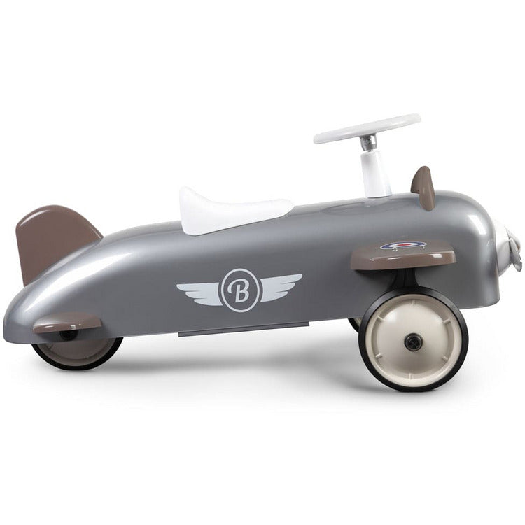 Ride-On Speedster Plane - Silver