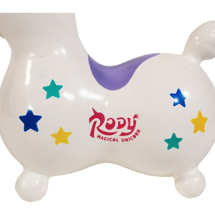 Rody Magical Unicorn Inflatable Bouncer Ride-on With Pump
