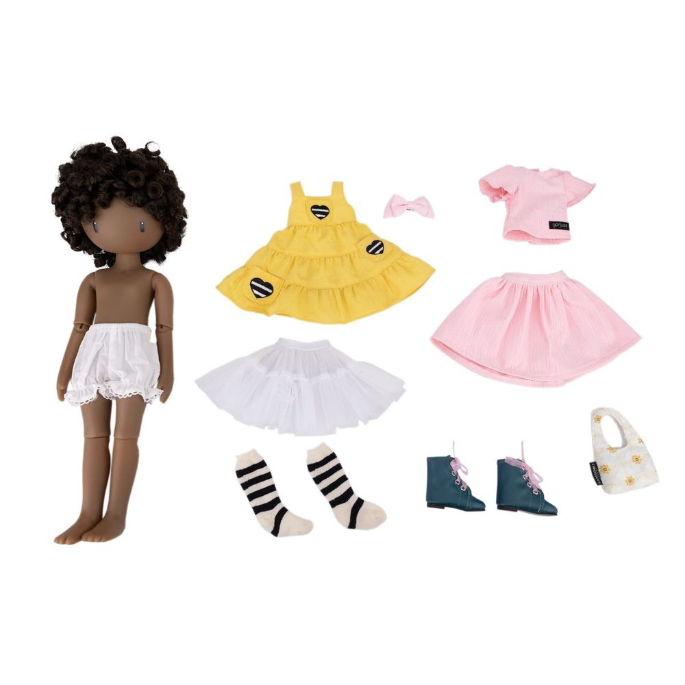 Santoro London's Gorjuss x Ruby Red Fashion Friends - Pocket Full Of Sunshine Doll