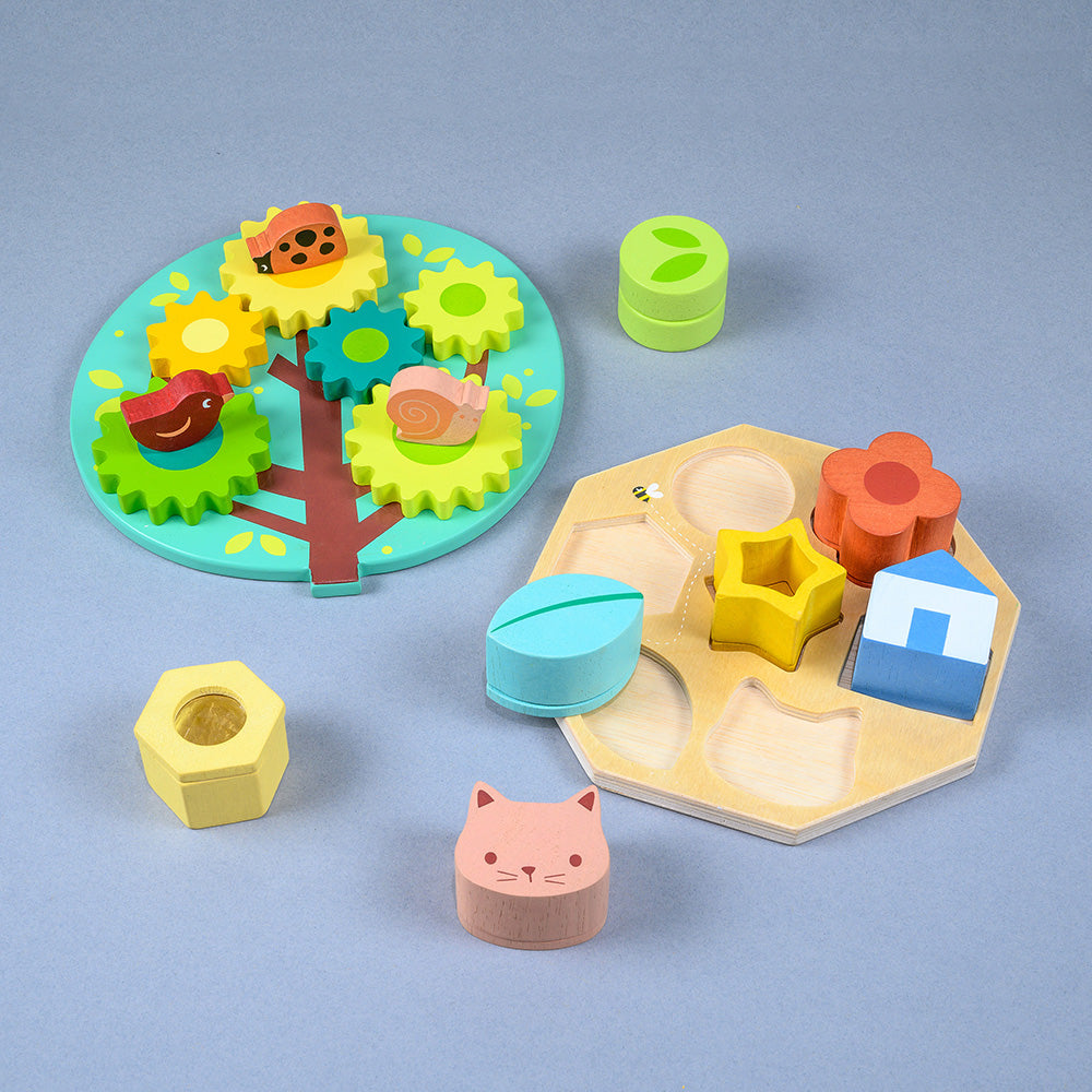 Sensory Wood Toy Bundle