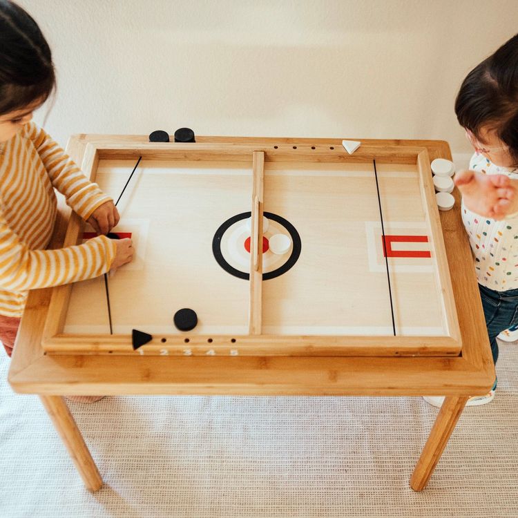 Sling-A-Ling Wooden Table Hockey Game