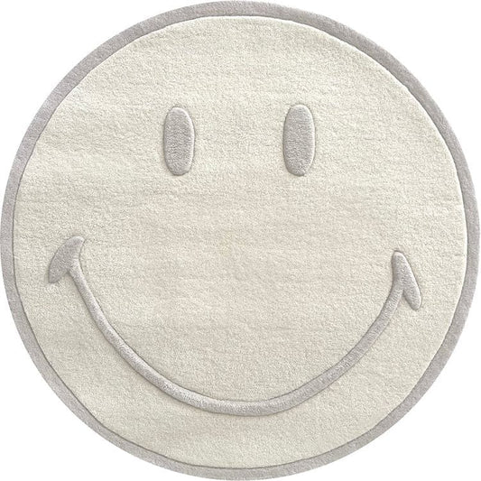 Smiley Rug - White - Small