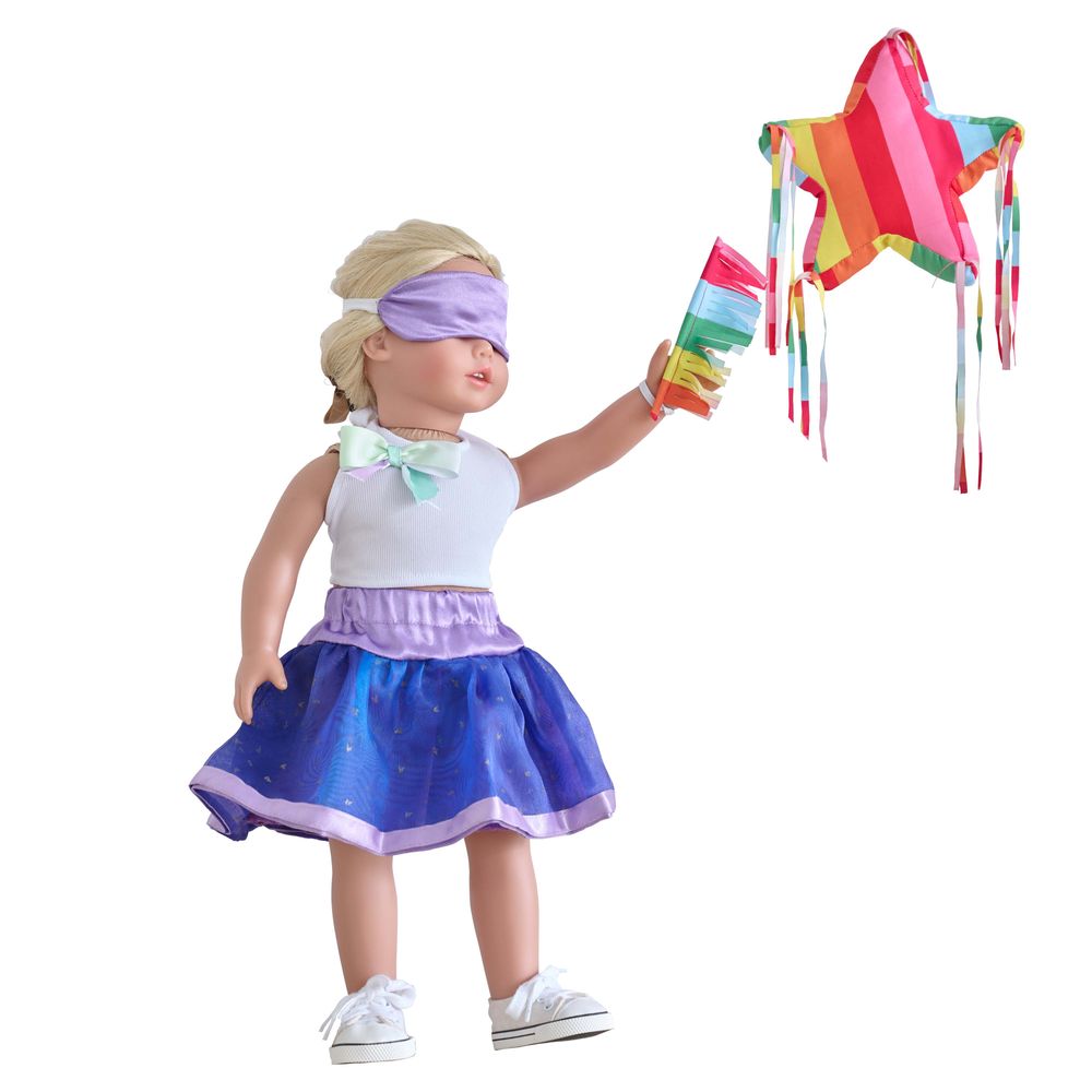 Sophia's 18'' Doll Piñata Birthday Party Outfit Set