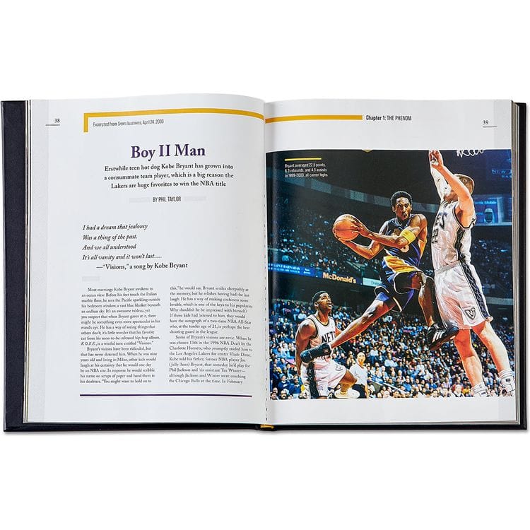 Sports Illustrated Kobe Bryant: A Tribute to a Basketball Legend Leather Bound Book