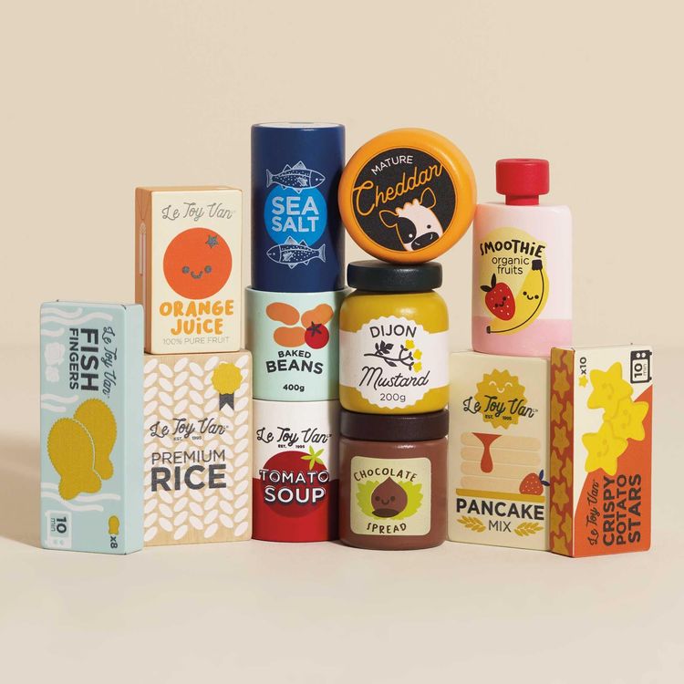 Supermarket Grocery Set - 12 Pieces