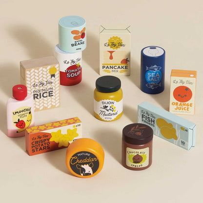 Supermarket Grocery Set - 12 Pieces