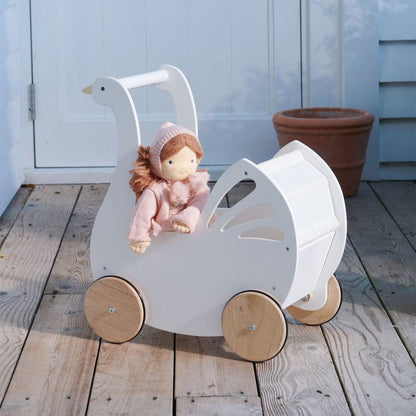 Sweet Dreams Swan Doll Pram