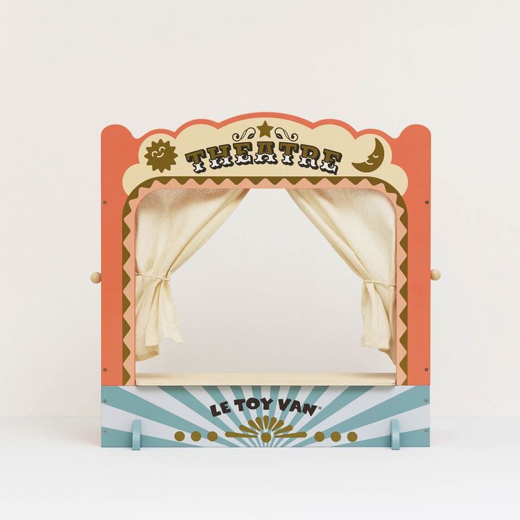 Tabletop Puppet Wooden Theater
