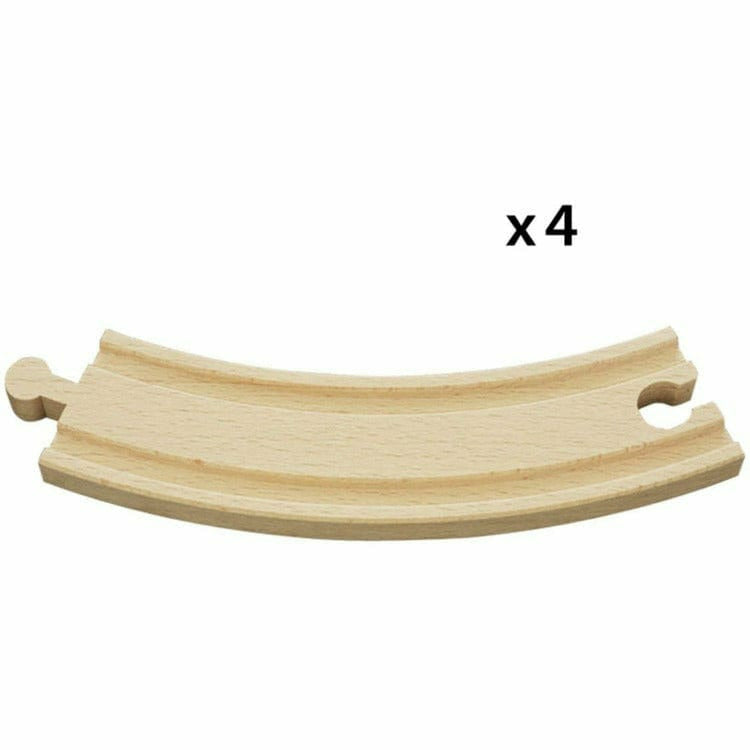The Orginial Wooden Railroad 4 Piece set