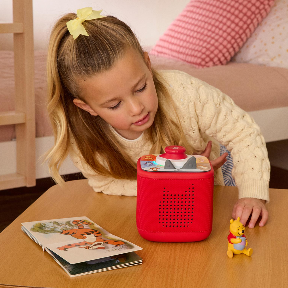 Tonies Disney Winnie the Pooh Toniebox 2 Play Set - Sunset Red