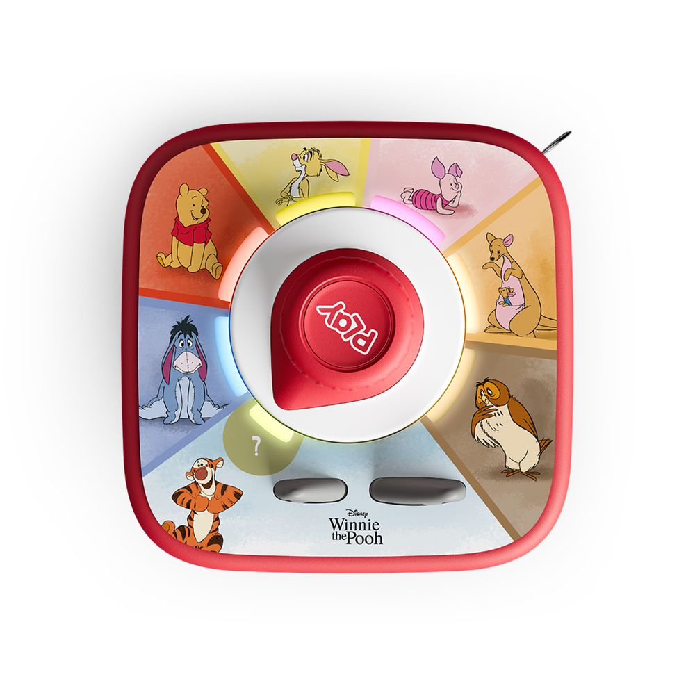 Tonies Disney Winnie the Pooh Toniebox 2 Play Set - Sunset Red
