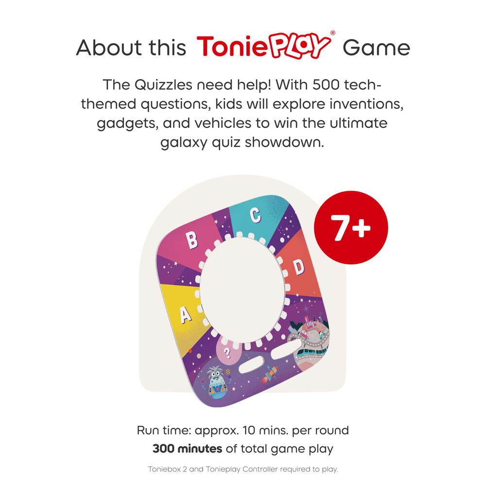 Tonies Tonieplay The Quizzles: All About Technology