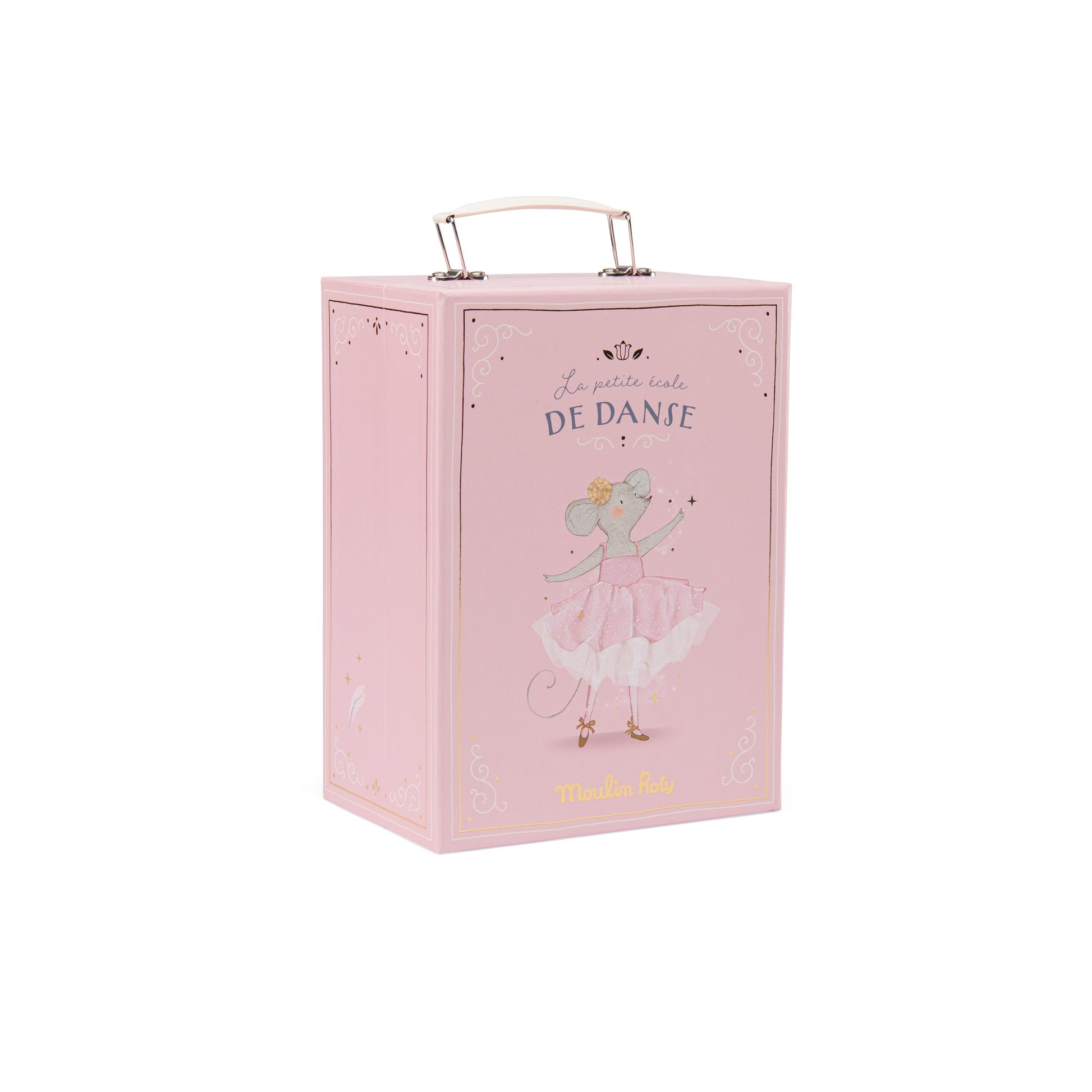 Tutus Mouse Doll with Suitcase - The Little School Of Dance