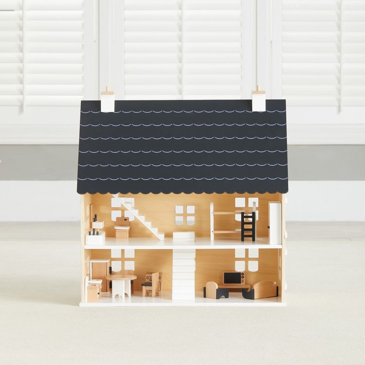 Two-story Wooden Dollhouse