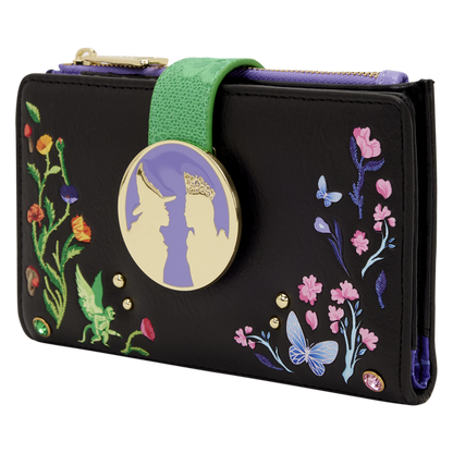 Wicked Glinda & Elphaba Floral & Lace Flap Wallet
