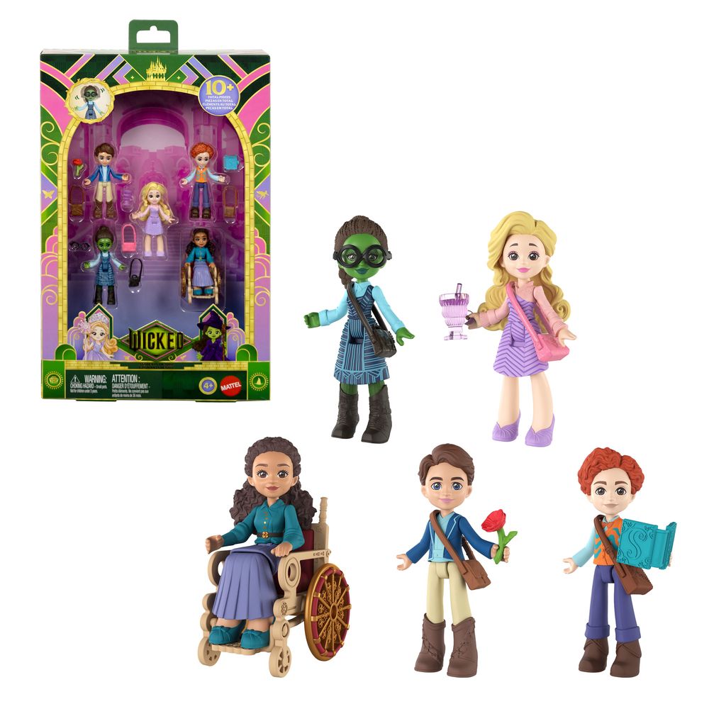 Wicked Students of Shiz Dolls Multipack