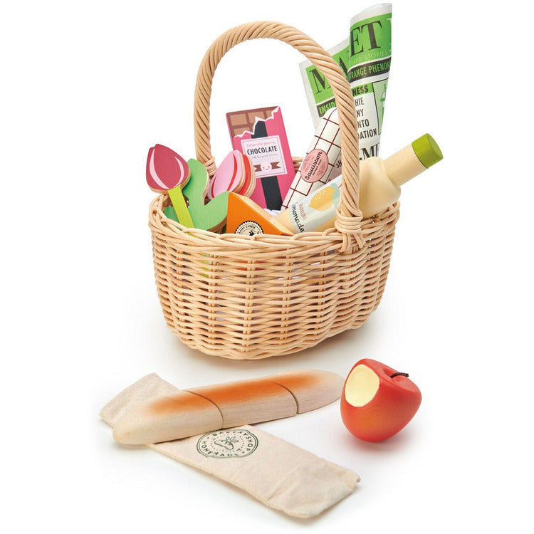 Wicker Shopping Basket