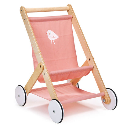 Wood Baby Doll Stroller