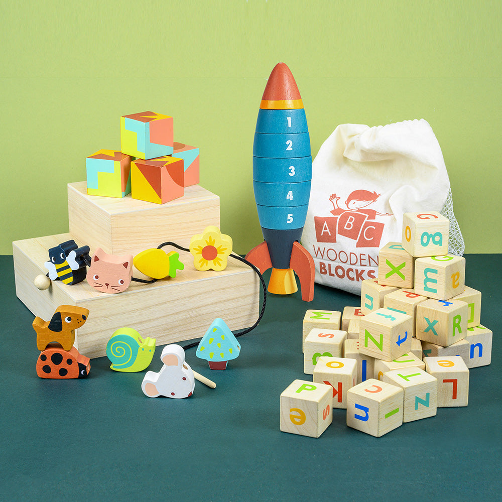 Wood Learning Toys Bundle