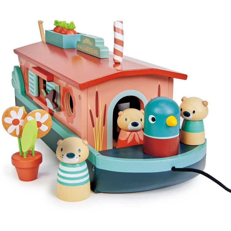 Wooden Little Otter Canal Boat