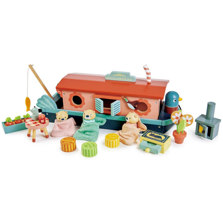 Wooden Little Otter Canal Boat