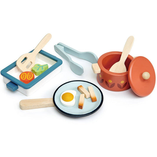 Wooden Pots & Pans